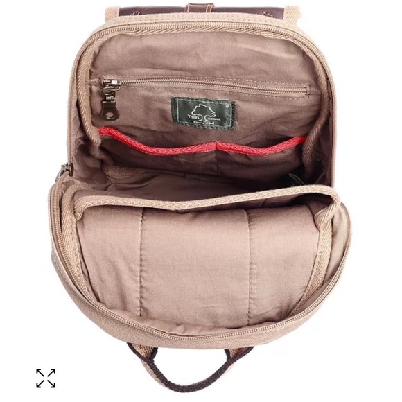 TSD BRAND Turtle Ridge Canvas Sling Bag main image 7